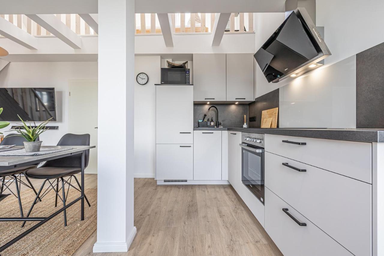 Fewo1846 - Goode Utsicht - Zentral Gelegene Maisonettewohnung Mit Einem Schlafzimmer Flensborg Eksteriør billede
