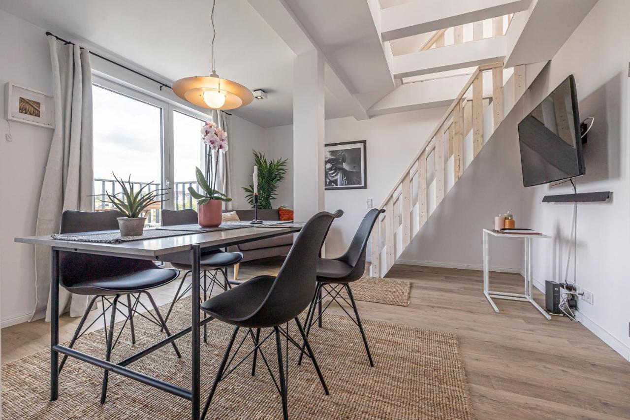Fewo1846 - Goode Utsicht - Zentral Gelegene Maisonettewohnung Mit Einem Schlafzimmer Flensborg Eksteriør billede